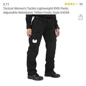 5.11 Tactical Black Pants Size 4